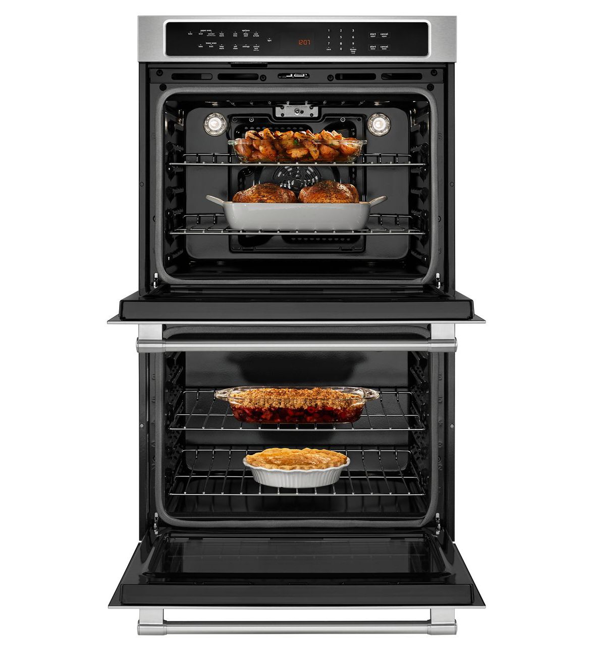 Maytag MEW9627FZ 27INCH WIDE DOUBLE WALL OVEN WITH TRUE CONVECTION