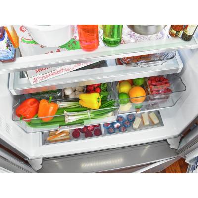 36" Whirlpool 32 cu. ft. French Door Refrigerator with Infinity Slide Shelf - WRF992FIFE