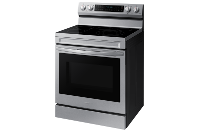  SAMSUNG NE63T8311SS 6.3 cu ft. Smart Slide-in Electric Range  with Convection in Stainless Steel : Appliances