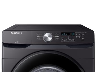 27" Samsung 5.2 Cu. Ft. Front Load Washer in Black - WF45T6000AV/A5