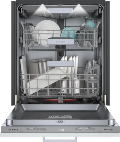 24" Bosch Benchmark Series 39 dBA Custom Panel Dishwasher - SHV9PCM3N