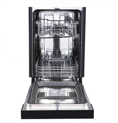 18" GE Built-In Front Control Dishwasher with Stainless Steel Tall Tub - GBF180SSMSS