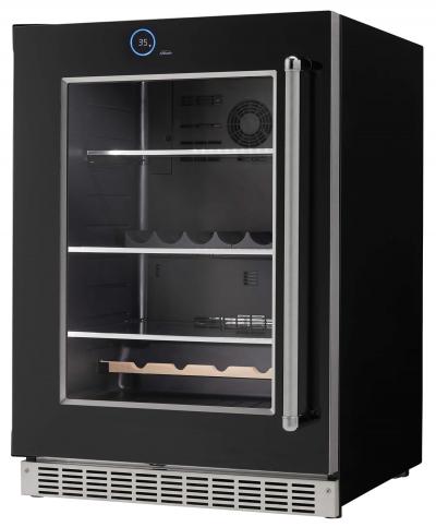 24" Silhouette Built-in Under Counter Refrigerator - SRVBC050L - SS