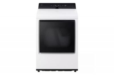 27" LG 7.3 cu. ft. Ultra Large Capacity Rear Control Electric Dryer - DLE8400WE