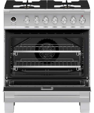 30" Fisher & paykel Dual Fuel Range - OR30SCG6X1