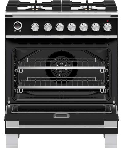 30" Fisher & paykel Dual Fuel Range - OR30SCG6B1