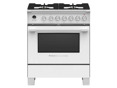 30" Fisher & paykel Dual Fuel Range - OR30SCG6W1