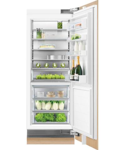 30" Fisher & Paykel Integrated Column Refrigerator Stainless Steel Interior - RS3084SRK1