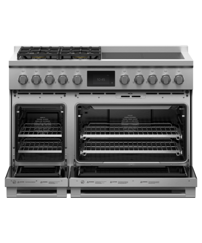 48" Fisher & Paykel Series 9 Professional Dual Fuel Range With 4 Burners - RHV3-484-L