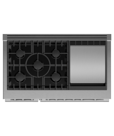 48" Fisher & Paykel LPG Gas Range 5 Burners with Griddle - RGV3-485GD-L