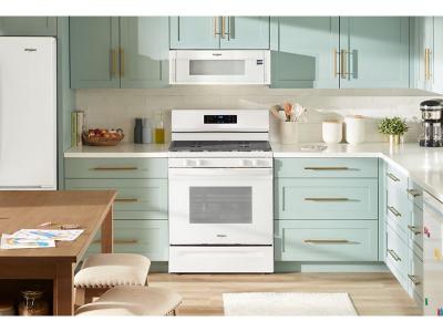 30" Whirlpool 5.0 Cu. Ft. Freestanding Gas Range with 4 Burners - WFGS3530RW