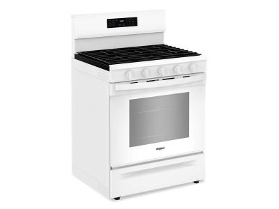 30" Whirlpool 5.0 Cu. Ft. Freestanding Gas Range with Air Fry - WFGS5030RW