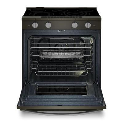 30" Whirlpool Smart Slide in Electric Range with Air Cooking Technology - YWSES7530RV