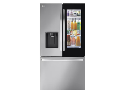 36" LG 26 Cu. Ft. InstaView Counter-Depth MAX French Door Refrigerator - LRFOC2606S