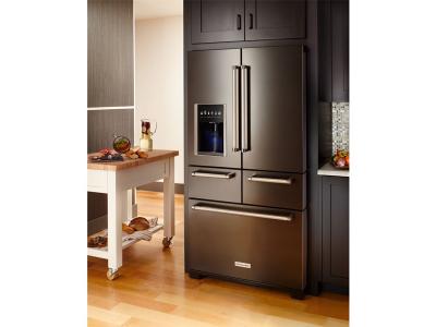 36" KitchenAid 25.8 Cu. Ft. Multi-Door Freestanding Refrigerator With Platinum Interior Design - KRMF706ESS