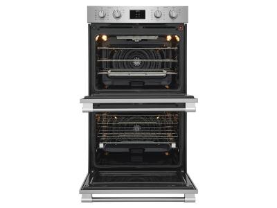 30" Frigidaire Professional Electric Double Wall Oven with Convection in Stainless Steel - PCWD3080AF