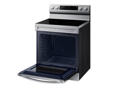 30" Samsung 6.3 Cu. Ft. Freestanding Electric Range With Wi-Fi - NE63A6111SS