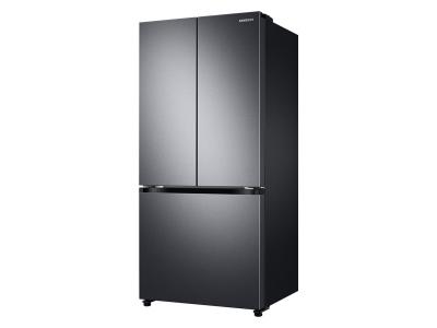 33" Samsung Freestanding French Door Refrigerator With Built- In Look In Fingerprint Resistant Black Stainless Steel - RF18A5101SG