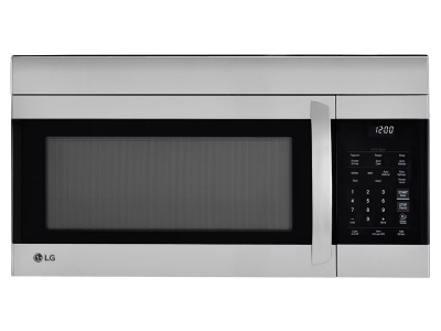 30" LG 1.7 Cu. Ft. Over-the-Range Microwave Oven with EasyClean - LMV1751ST