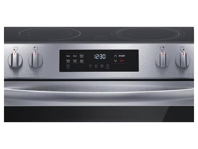 30" Frigidaire 5.3 Cu. Ft. Front Control Electric Range in Stainless Steel - FCFE306CAS