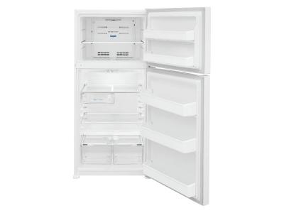 30" Frigidaire 18.3 Cu. Ft. Top Mount Refrigerator In White - FFTR1835VW