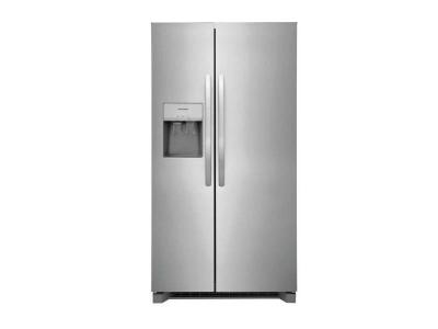 36" Frigidaire 25.6 Cu. Ft. Freestanding Side by Side Refrigerator - FRSS2623AS