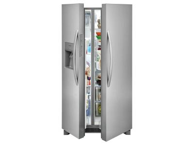 36" Frigidaire 25.6 Cu. Ft. Freestanding Side by Side Refrigerator - FRSS2623AS