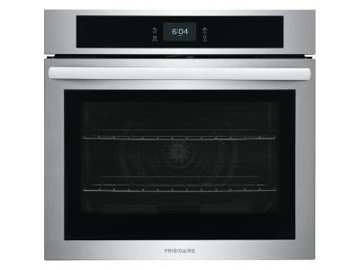 30" Frigidaire 5.3 Cu. Ft. Single Electric Wall Oven With Fan Convection In Stainless Steel - FCWS3027AS