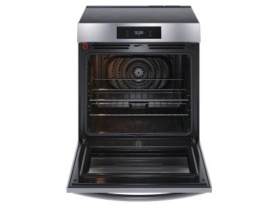 30" Frigidaire Gallery 6.2 Cu. Ft. Front Control Induction Range with Total Convection - GCFI306CBF