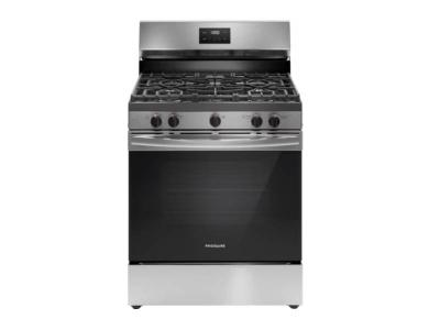 30" Frigidaire 5.1 Cu. Ft. Rear Control Gas Range - FCRG3052BS