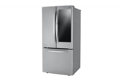 33" LG 25.1 Cu. Ft. InstaView Door-in-Door French Door Refrigerator - LRFES2503S