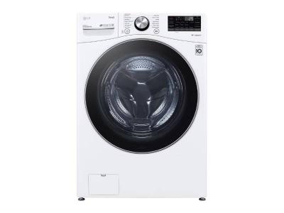 27" LG 5.2 Cu. Ft. Ultra Large Capacity Front Load Washer - WM4100HWA