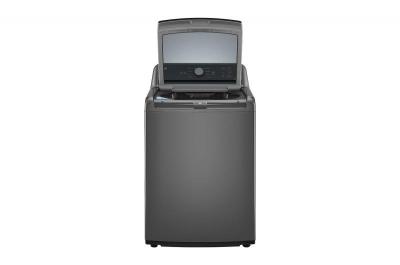 LG 4.8 Cu. Ft. Top Load Washer with Agitator and SlamProof Glass Lid - WT6105CM