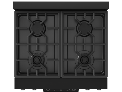 30" ThorKitchen GR Series Professional Gas Range with Tilt Panel Touch Control in Black - RSG30B