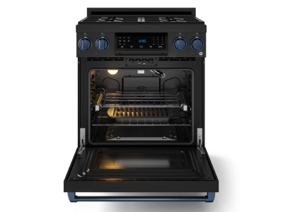 30" ThorKitchen GR Series Professional Gas Range with Tilt Panel Touch Control in Blue - RSG30B-BLU