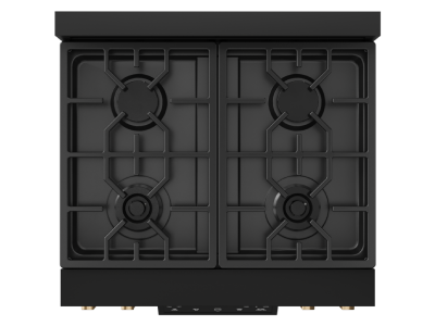 30" ThorKitchen GR Series Professional Gas Range with Tilt Panel Touch Control in Black/Bronze - RSG30B-BRZ