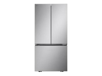 33" LG 25 Cu. Ft. French 3-Door Standard-Depth Refrigerator with Single Ice Maker - LF25S6200S