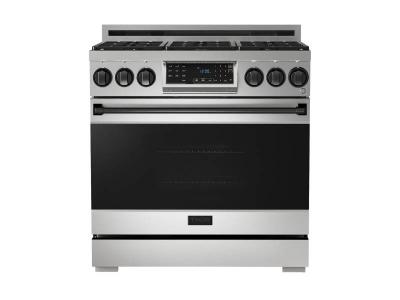 36" ThorKitchen Gordon Ramsay Series Professional Gas Range - RSG36-BLK