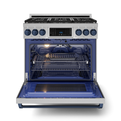 36" ThorKitchen Gordon Ramsay Series Professional Gas Range - RSG36-BLU