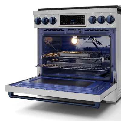 36" ThorKitchen Gordon Ramsay Series Professional Gas Range - RSG36-BLU