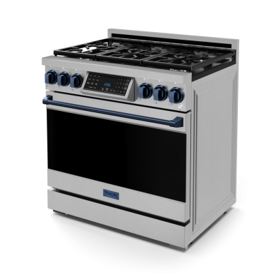 36" ThorKitchen Gordon Ramsay Series Professional Gas Range - RSG36-BLU