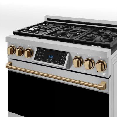 36" ThorKitchen Gordon Ramsay Series Professional Gas Range - RSG36-BRZ