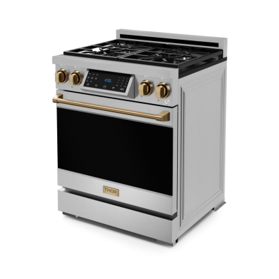 30" ThorKitchen Gordon Ramsay Series Professional Gas Range - RSG30-BRZ