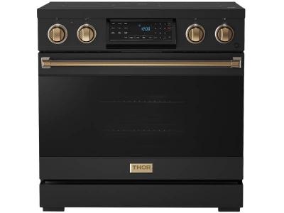 36" ThorKitchen Gordon Ramsay Series Professional Electric Range - RSE36B-BRZ