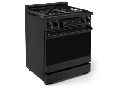 ThorKitchen GR Series Professional LP Range with Tilt Panel Touch Control in Matte Black - RSG30BLP