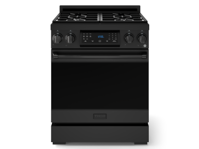 ThorKitchen GR Series Professional LP Range with Tilt Panel Touch Control in Matte Black - RSG30BLP