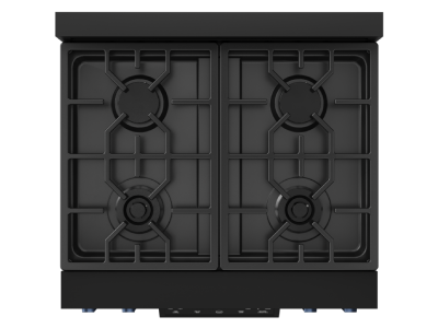 ThorKitchen GR Series Professional LP Range with Tilt Panel Touch Control in Matte Black/Blue - RSG30BLP-BLU