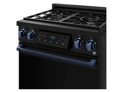 ThorKitchen GR Series Professional LP Range with Tilt Panel Touch Control in Matte Black/Blue - RSG30BLP-BLU