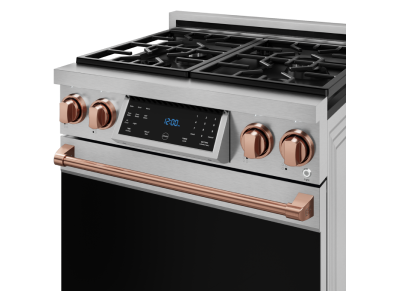 Thorkitchen GR Series Professional LP Range with Tilt Panel Touch Control in Stainless Steel/Rose Gold - RSG30LP-RSG