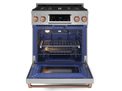 Thorkitchen GR Series Professional LP Range with Tilt Panel Touch Control in Stainless Steel/Rose Gold - RSG30LP-RSG